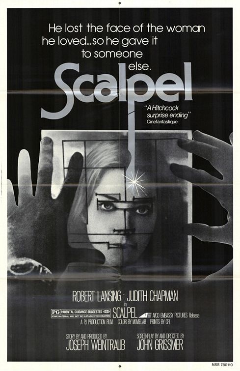 the movie poster: Scalpel (1977)