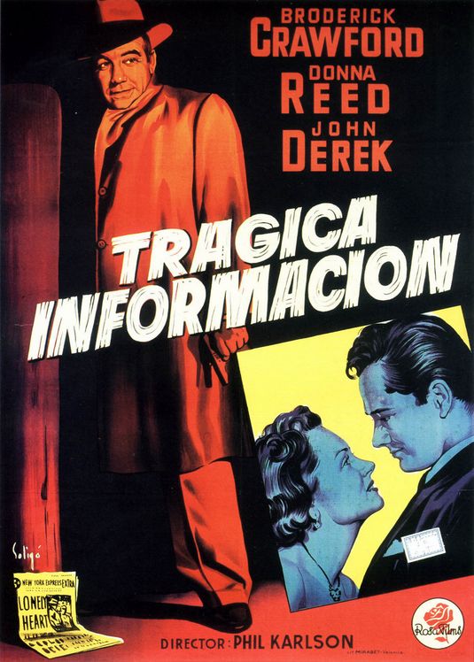 the movie poster: Scandal Sheet (1952) ver2