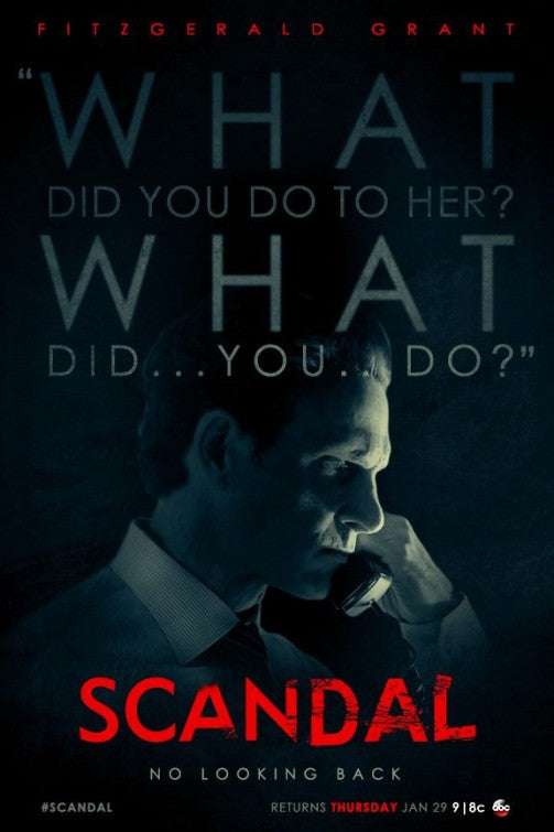 1000 piece jigsaw puzzle for tv poster: Scandal, ver8