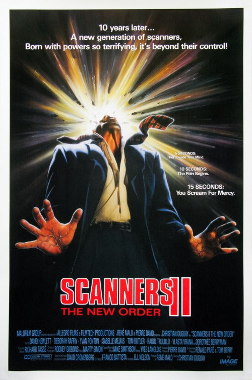 1000 piece jigsaw puzzle for the movie poster: Scanners II (1991) ver2