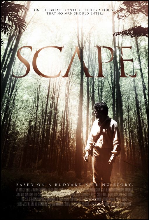 1000 piece jigsaw puzzle for the movie poster: Scape (2010)