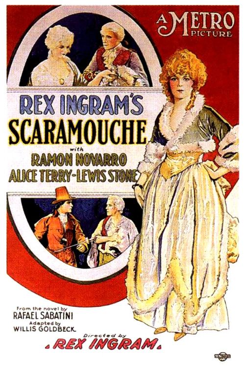 the movie poster: Scaramouche (1923)