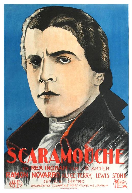 the movie poster: Scaramouche (1923) ver2