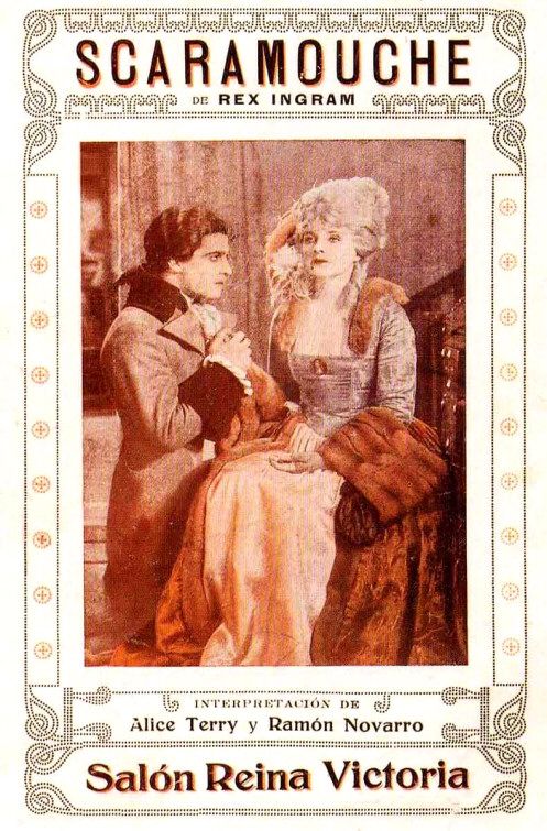 the movie poster: Scaramouche (1923) ver3