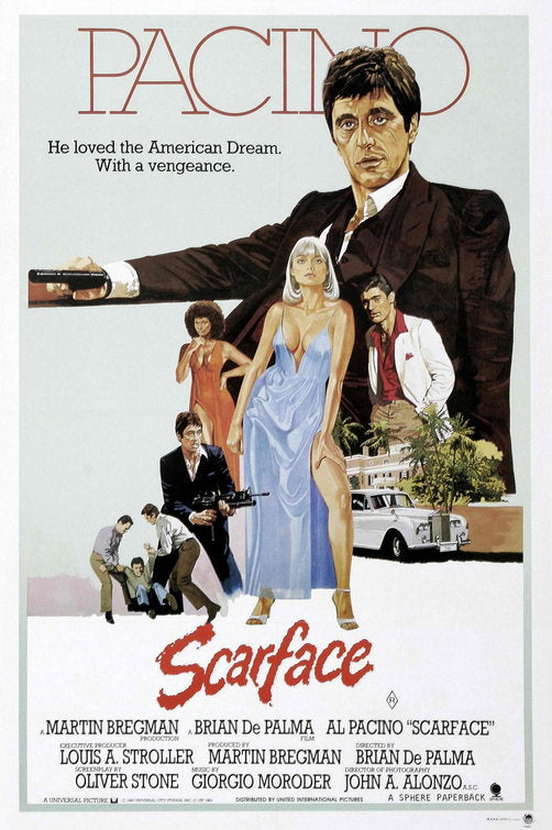 the movie poster: Scarface (1983) ver3