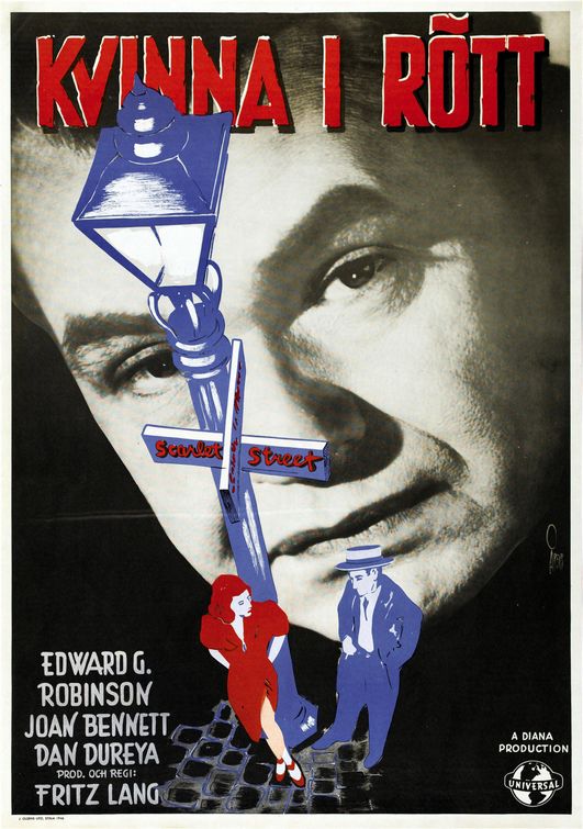 the movie poster: Scarlet Street (1945) ver2