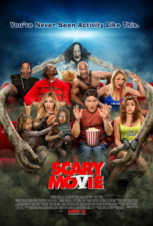 1000 piece jigsaw puzzle for the movie poster: Scary Movie V (2013)