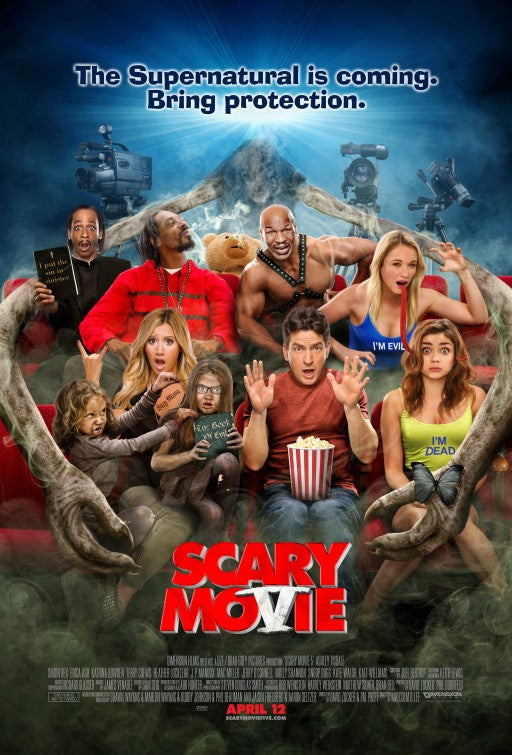 1000 piece jigsaw puzzle for the movie poster: Scary Movie V (2013) ver3