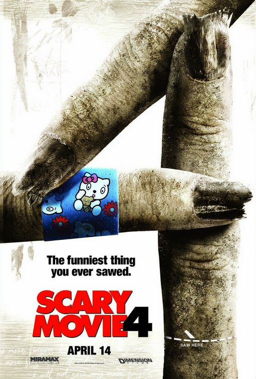 the movie poster: Scary Movie 4 (2006) ver2