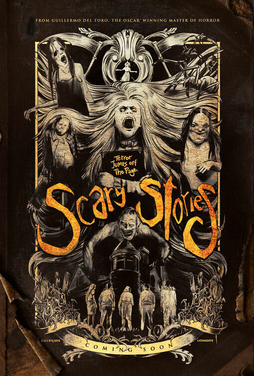 1000 piece jigsaw puzzle for the movie poster: Scary Stories to Tell in the Dark (2019) ver6