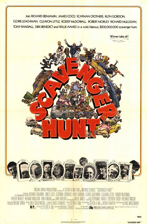 the movie poster: Scavenger Hunt (1979)