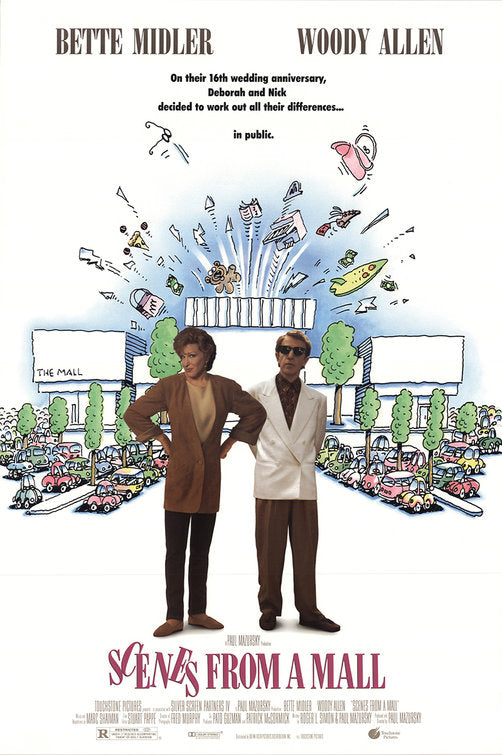 the movie poster: Scenes From a Mall (1991)