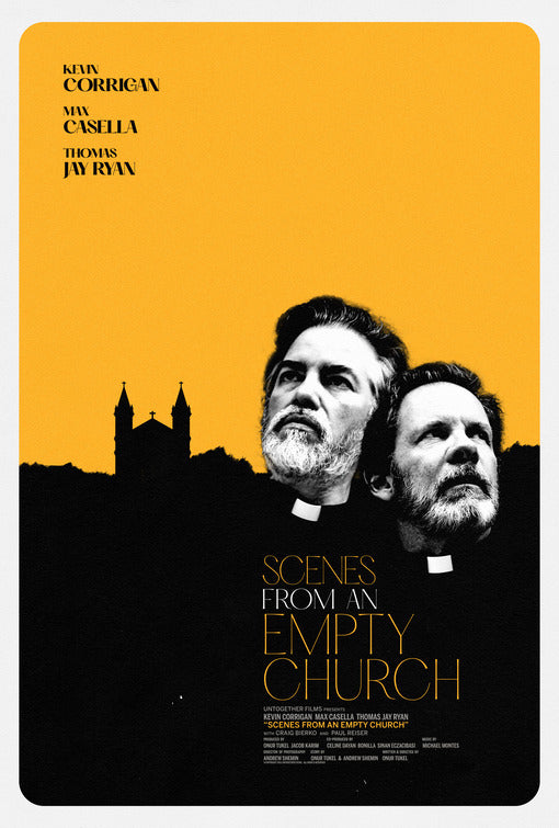 1000 piece jigsaw puzzle for the movie poster: Scenes from an Empty Church (2021)