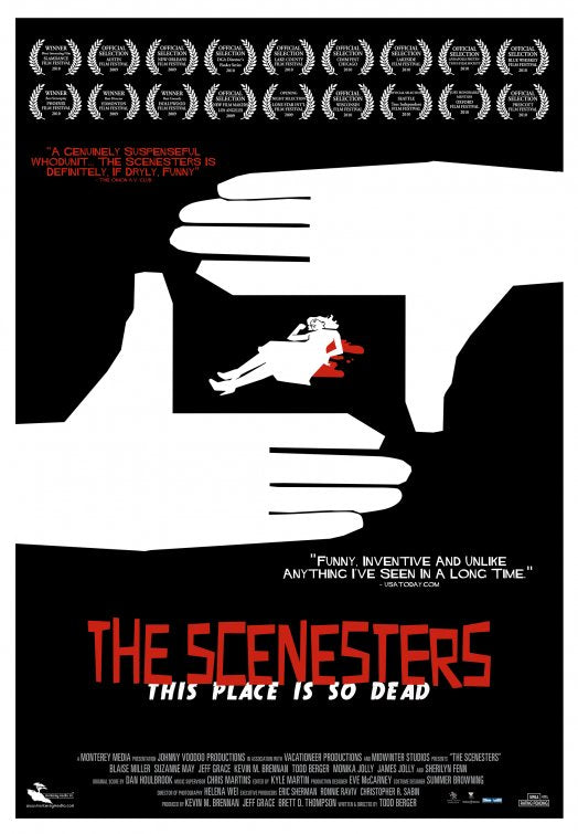 1000 piece jigsaw puzzle for the movie poster: The Scenesters (2010)