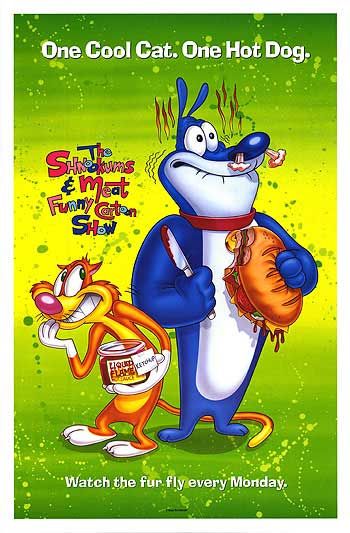 1000 piece jigsaw puzzle for tv poster: Shnookums and Meat Funny Cartoon Show