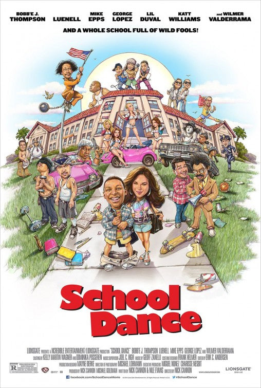 1000 piece jigsaw puzzle for the movie poster: School Dance (2014)