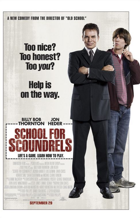 the movie poster: School for Scoundrels (2006) ver2
