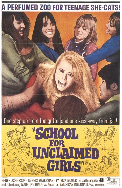 the movie poster: School for Unclaimed Girls (1969)