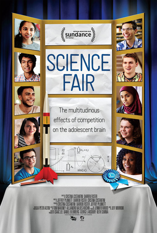 1000 piece jigsaw puzzle for the movie poster: Science Fair (2018)