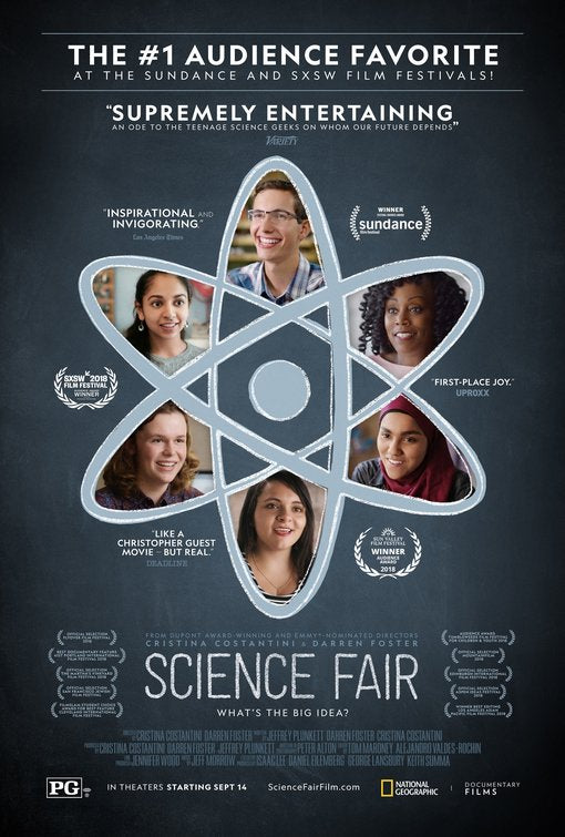 1000 piece jigsaw puzzle for the movie poster: Science Fair (2018) ver2