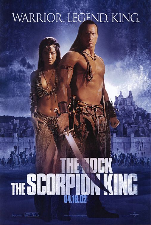 the movie poster: The Scorpion King (2002)
