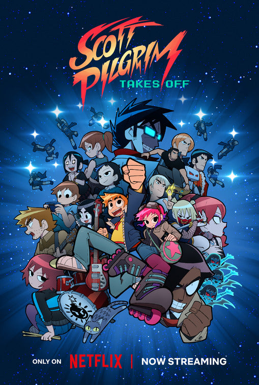 1000 piece jigsaw puzzle for tv poster: Scott Pilgrim Takes Off