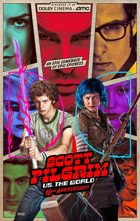 1000 piece jigsaw puzzle for the movie poster: Scott Pilgrim vs. the World (2010) ver12
