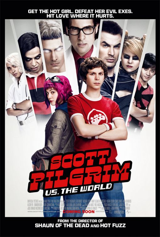 1000 piece jigsaw puzzle for the movie poster: Scott Pilgrim vs. the World (2010) ver9