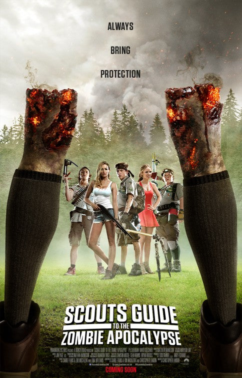 1000 piece jigsaw puzzle for the movie poster: Scouts Guide to the Zombie Apocalypse (2015) ver2