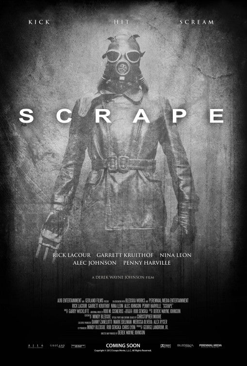 1000 piece jigsaw puzzle for the movie poster: Scrape (2013)