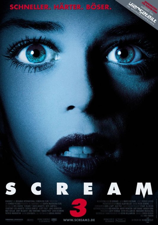 1000 piece jigsaw puzzle for the movie poster: Scream 3 (2000) ver4