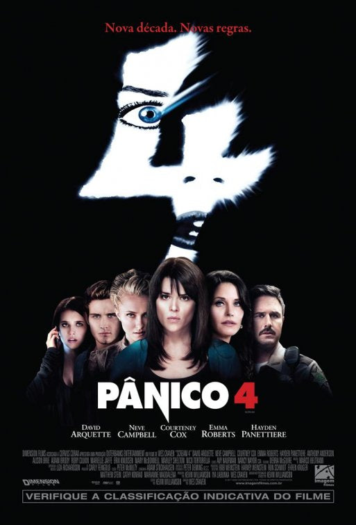 1000 piece jigsaw puzzle for the movie poster: Scream 4 (2011) ver4
