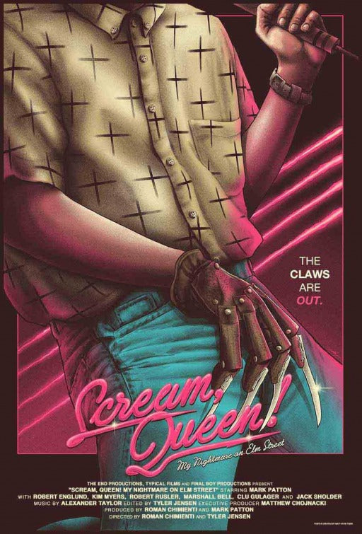 1000 piece jigsaw puzzle for the movie poster: Scream, Queen: My Nightmare on Elm Street (2018)