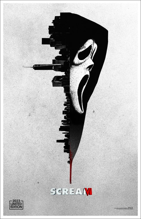 1000 piece jigsaw puzzle for the movie poster: Scream VI (2023) ver24