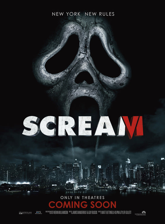 1000 piece jigsaw puzzle for the movie poster: Scream VI (2023) ver25
