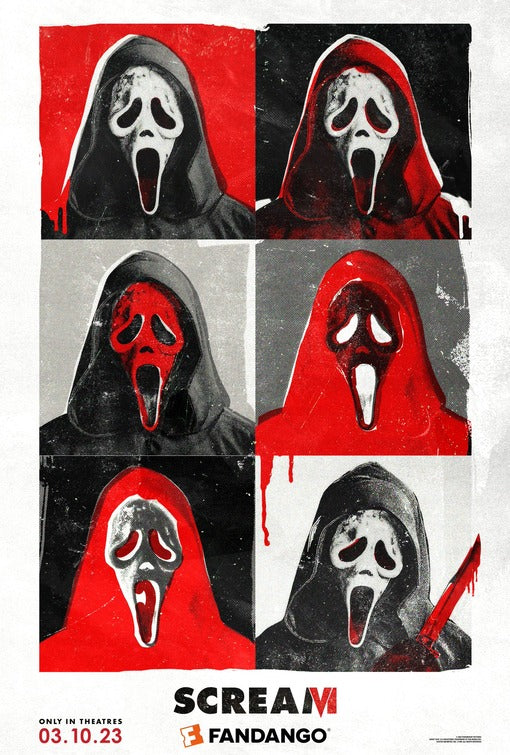 1000 piece jigsaw puzzle for the movie poster: Scream VI (2023) ver6