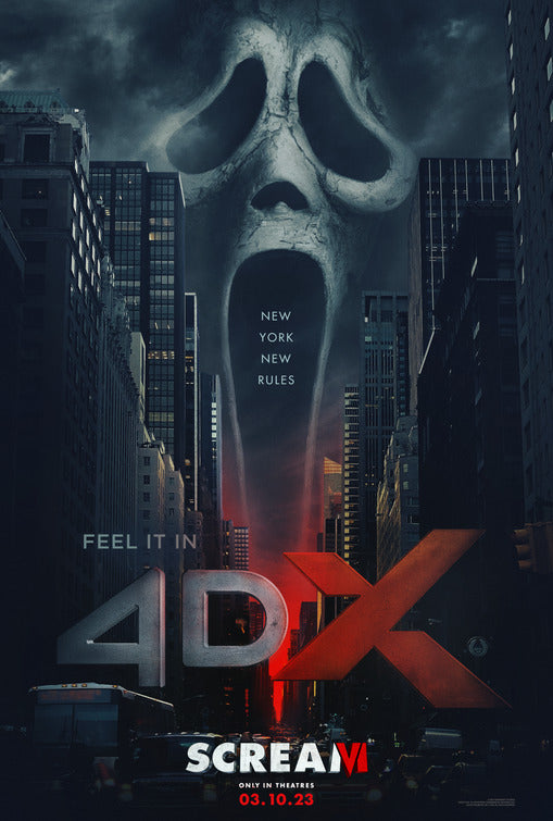 1000 piece jigsaw puzzle for the movie poster: Scream VI (2023) ver8