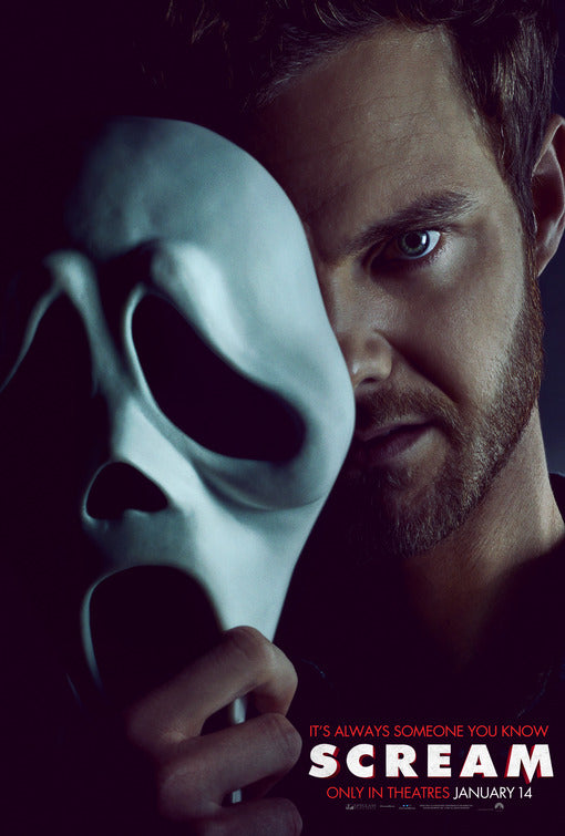 1000 piece jigsaw puzzle for the movie poster: Scream (2022) ver10