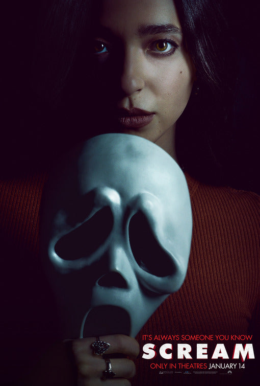 1000 piece jigsaw puzzle for the movie poster: Scream (2022) ver14