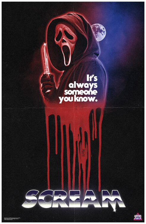 1000 piece jigsaw puzzle for the movie poster: Scream (2022) ver20