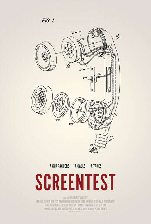1000 piece jigsaw puzzle for tv poster: Screentest