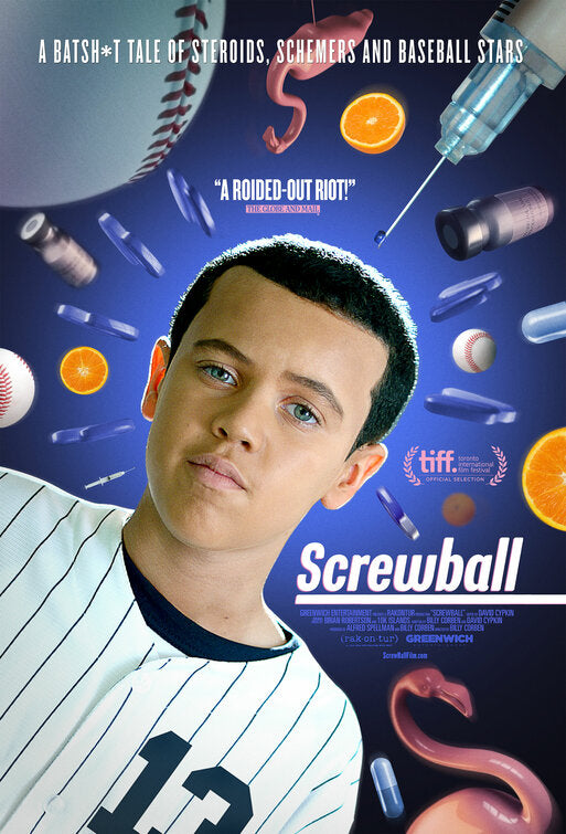 1000 piece jigsaw puzzle for the movie poster: Screwball (2019)