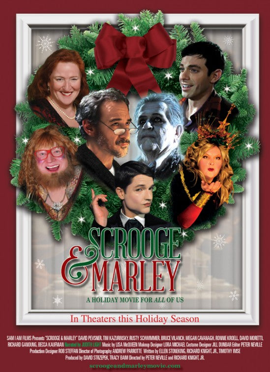 1000 piece jigsaw puzzle for the movie poster: Scrooge & Marley (2012)
