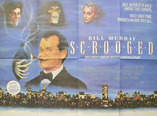 1000 piece jigsaw puzzle for the movie poster: Scrooged (1988) ver3