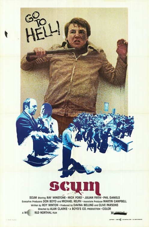 1000 piece jigsaw puzzle for the movie poster: Scum (1979)