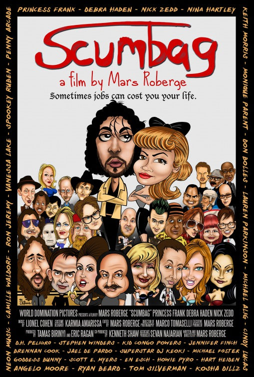 1000 piece jigsaw puzzle for the movie poster: Scumbag (2016)