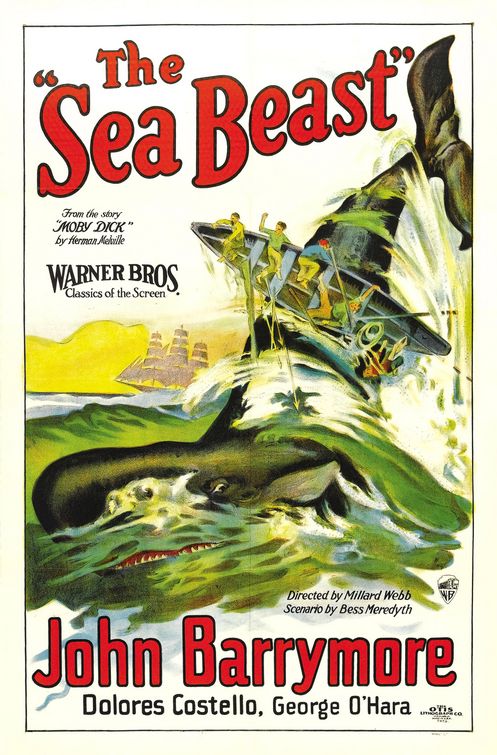 the movie poster: The Sea Beast (1926)
