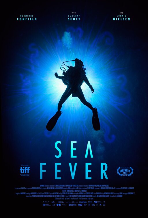 1000 piece jigsaw puzzle for the movie poster: Sea Fever (2020)