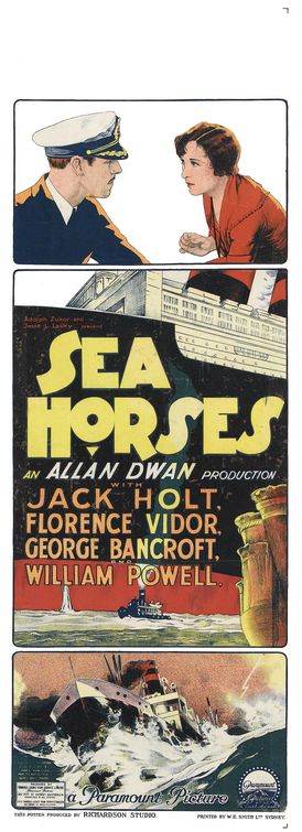 the movie poster: Sea Horses (1926)