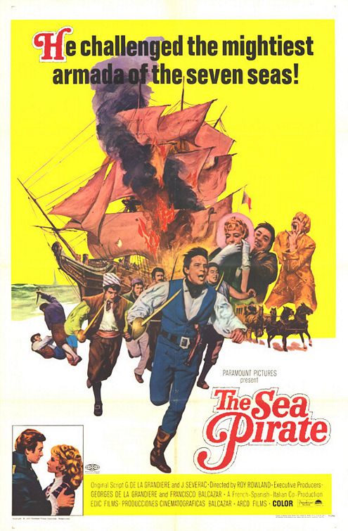 the movie poster: The Sea Pirate (1967)